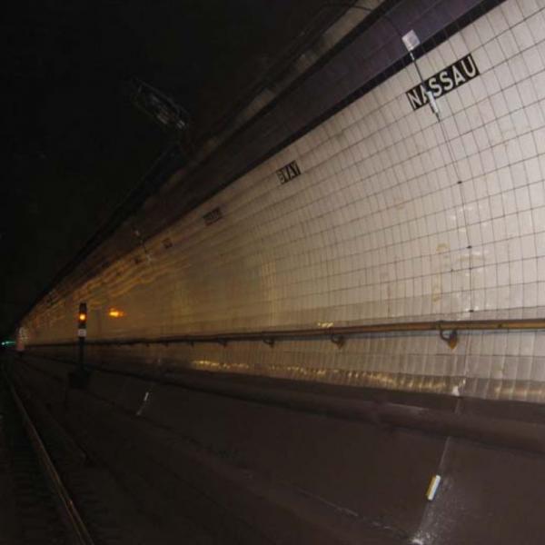 Metro Tüneli, 119 Fulton Sokağı, New York, ABD